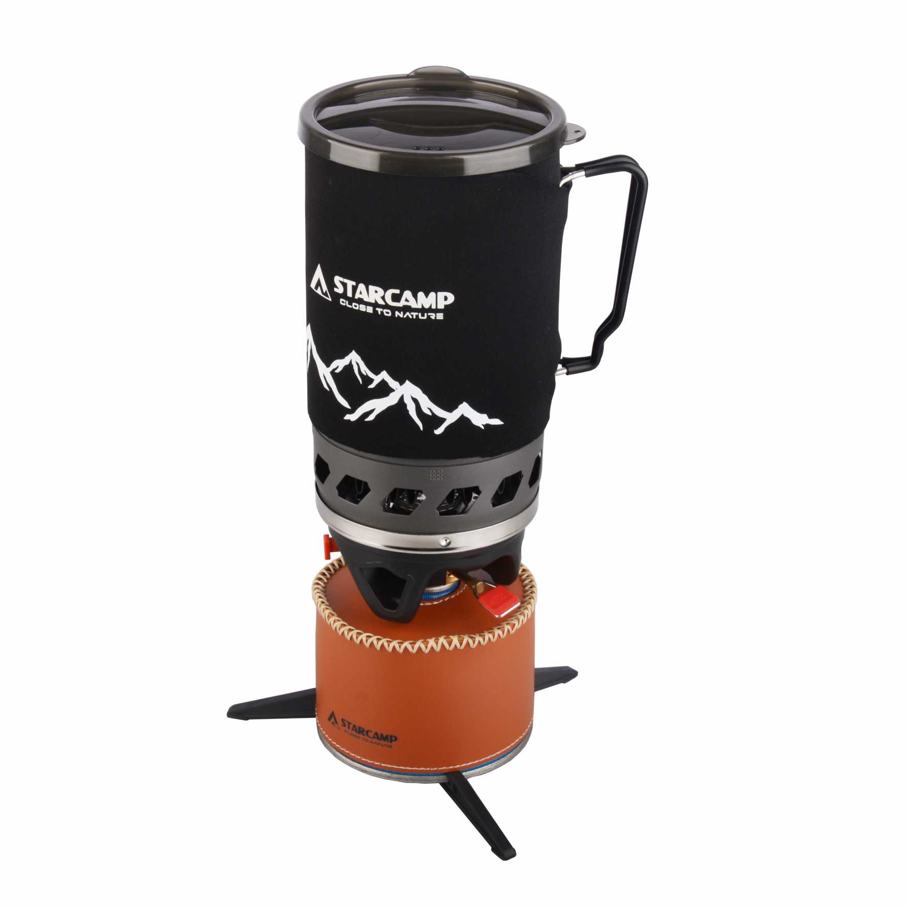 Camping Cooking System - STARCAMP 1400ml Zewnętrzna kuchenka gazowa Fastboil