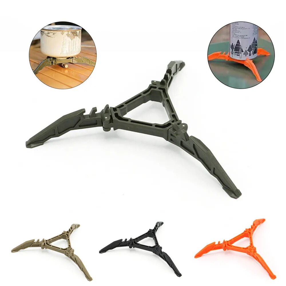 Camping Cooking Tripod - Wspornik zbiornika gazu Składany stabilizator kanistra