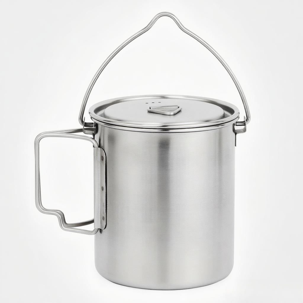 Camping Cooking Cup - Kubek/termos ze stali nierdzewnej 750 ml