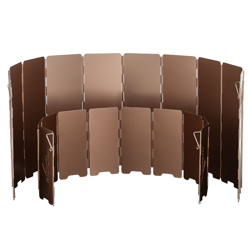Camping Cooking Plate - 10-płytowa składana kuchenka gazowa kempingowa w