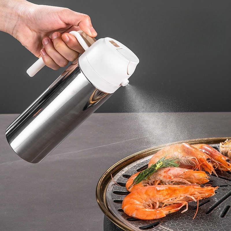 Camping Cooking Oil Container - Butelka na oliwę z rozpylaczem do