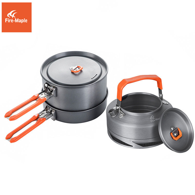 Camping Cooking Bundle - Fire Maple garnków Camping piesze wycieczki
