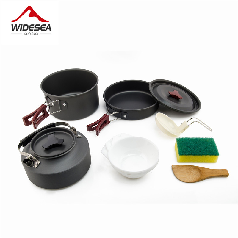 Camping Cooking Bundle - Zestaw garnków biwakowych na zewnątrz zestaw