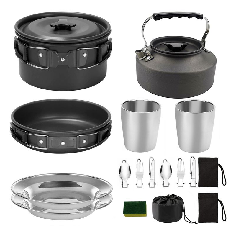 【KUPCY】 Zestaw naczyń kempingo – Camping Cooking Cup recenzja i cena