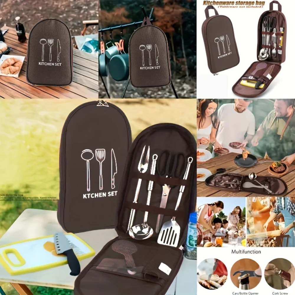 Przenośna torba kuchenna na ze – Camping Cooking Utensil Bag recenzja i cena