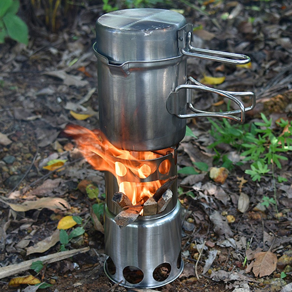 Wytrzymały Zestaw Naczyń Kempi – Camping Cooking Sets recenzja i cena