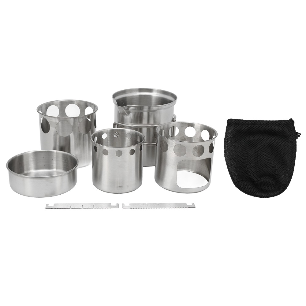 Wytrzymały Zestaw Naczyń Kempi – Camping Cooking Sets recenzja i cena