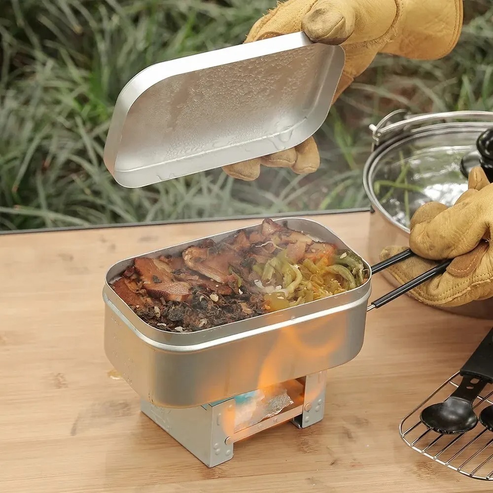 Ultralekka zastawa stołowa, na – Camping Cooking Sets recenzja i cena