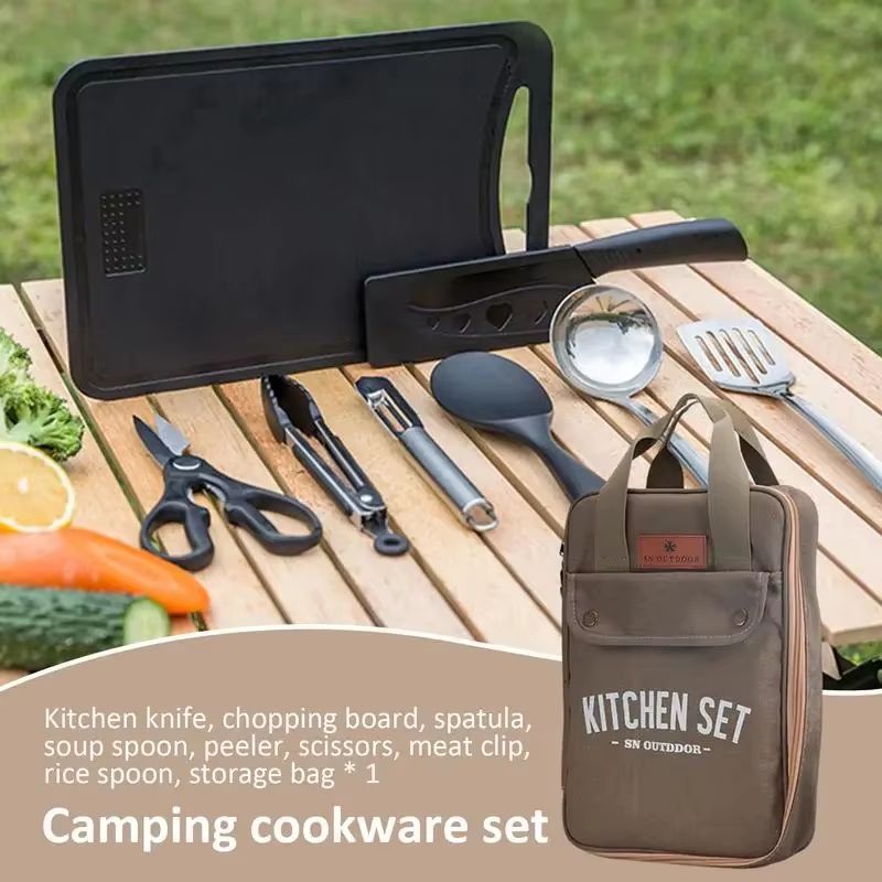 8-częściowy zestaw naczyń kuch – Camping Cooking And Eating recenzja i cena