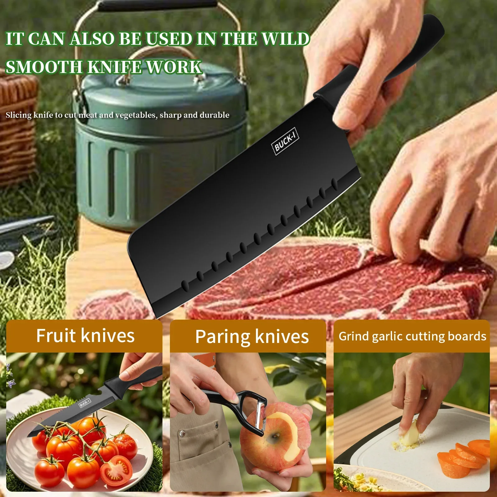 Przenośny zestaw przyborów kuc – Camping Cooking Bundle recenzja i cena