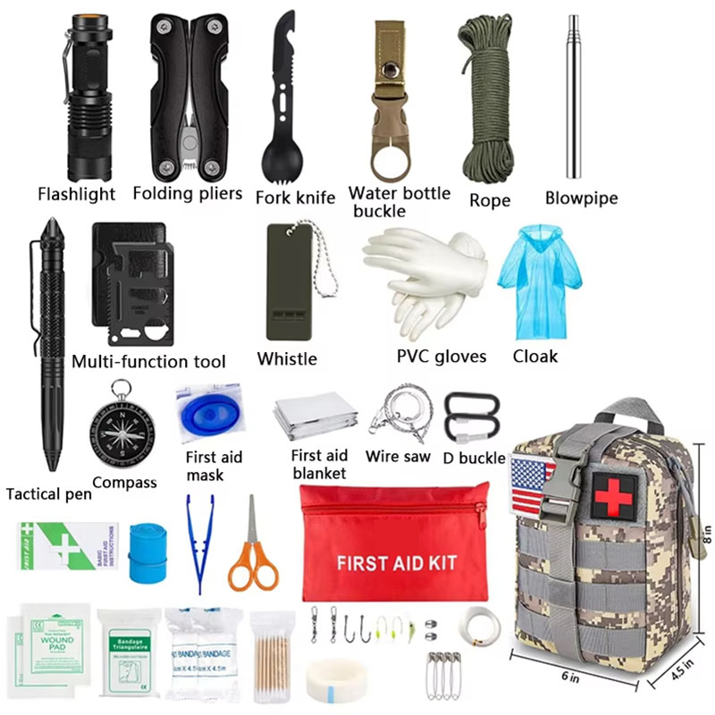 Survival Apteczka Survival Peł – Camping Cooking Set With Bag recenzja i cena