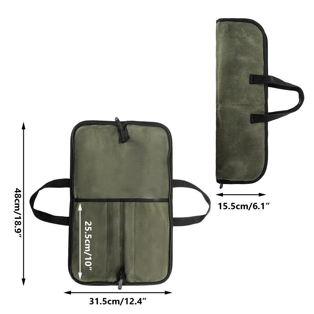 Torba na noże z woskowanego pł – Camping Cooking Rack recenzja i cena