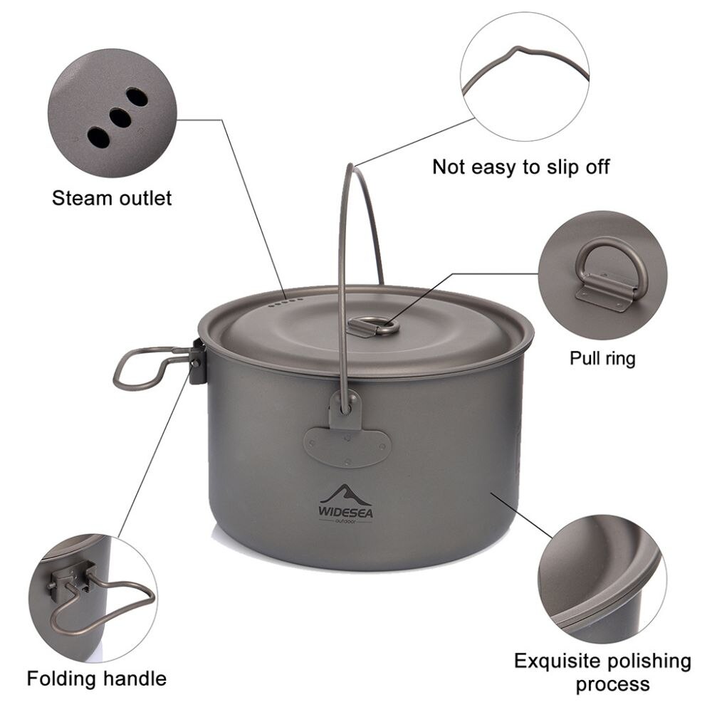Widesea Camping zastawa stołow – Camping Cooking Cylinder recenzja i cena
