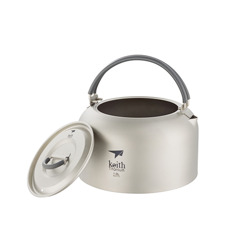 Czajnik tytanowy Keith 1L, szt – Camping Cooking System recenzja i cena