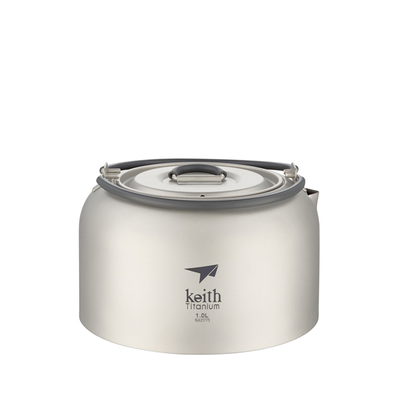 Czajnik tytanowy Keith 1L, szt – Camping Cooking System recenzja i cena