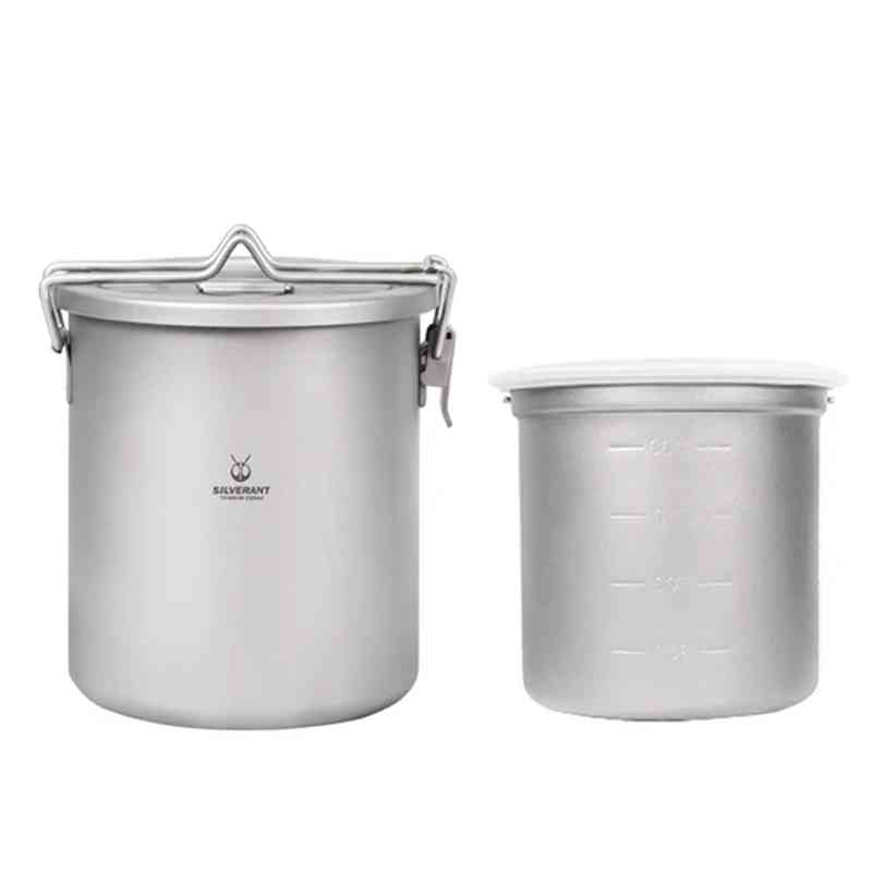 Silverant Camping Tytanowy Gar – Camping Cooking Set With Bag recenzja i cena