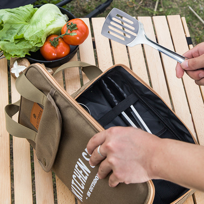 8-częściowy zestaw naczyń kuch – Camping Cooking Bundle recenzja i cena