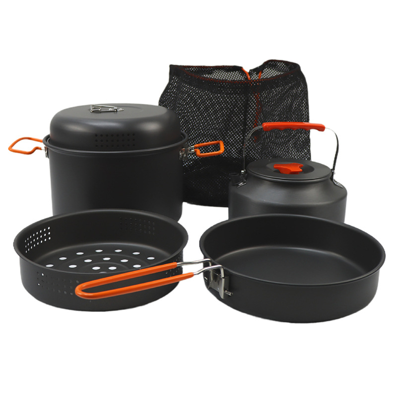 Zestaw naczyń do gotowania na  – Camping Cooking Sets recenzja i cena