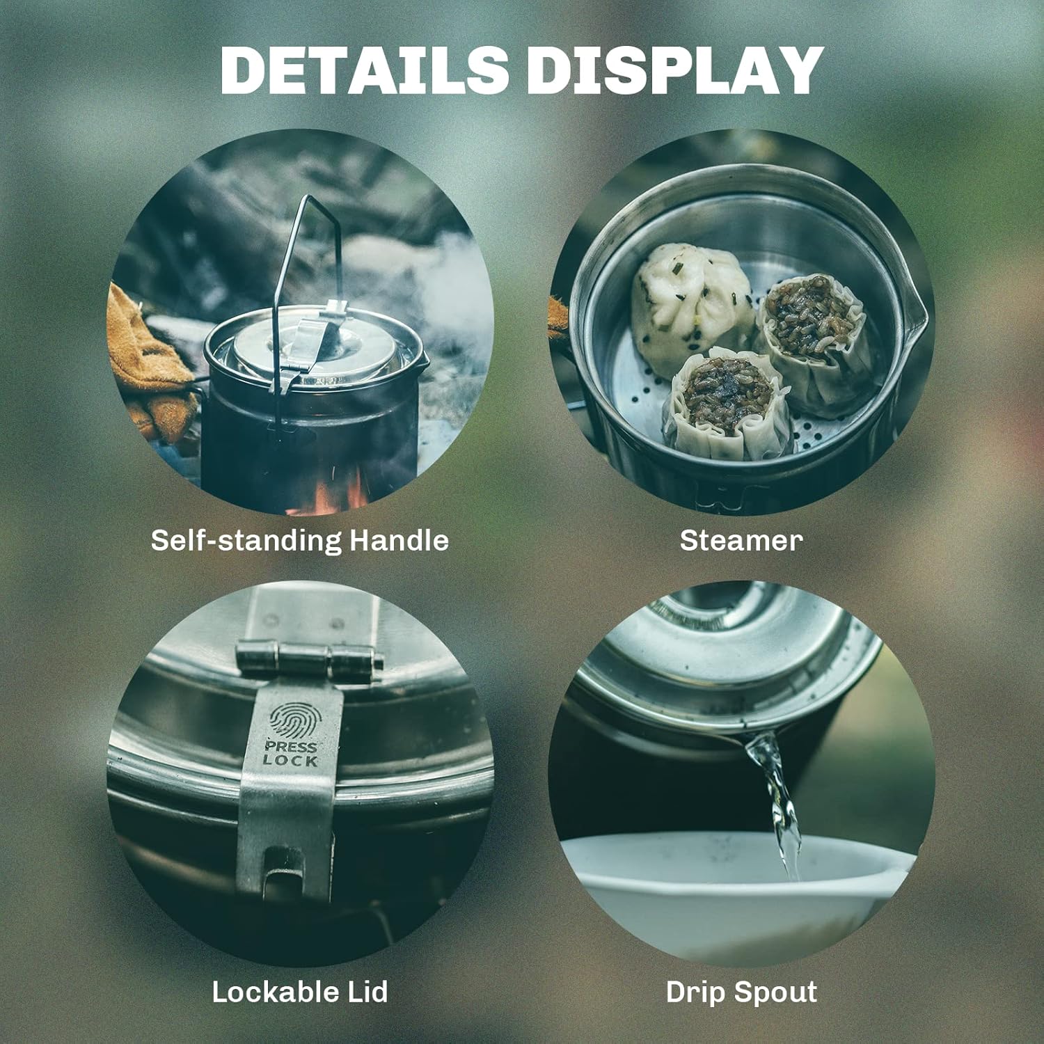 Ognisty garnek do gotowania na – Camping Cooking System recenzja i cena
