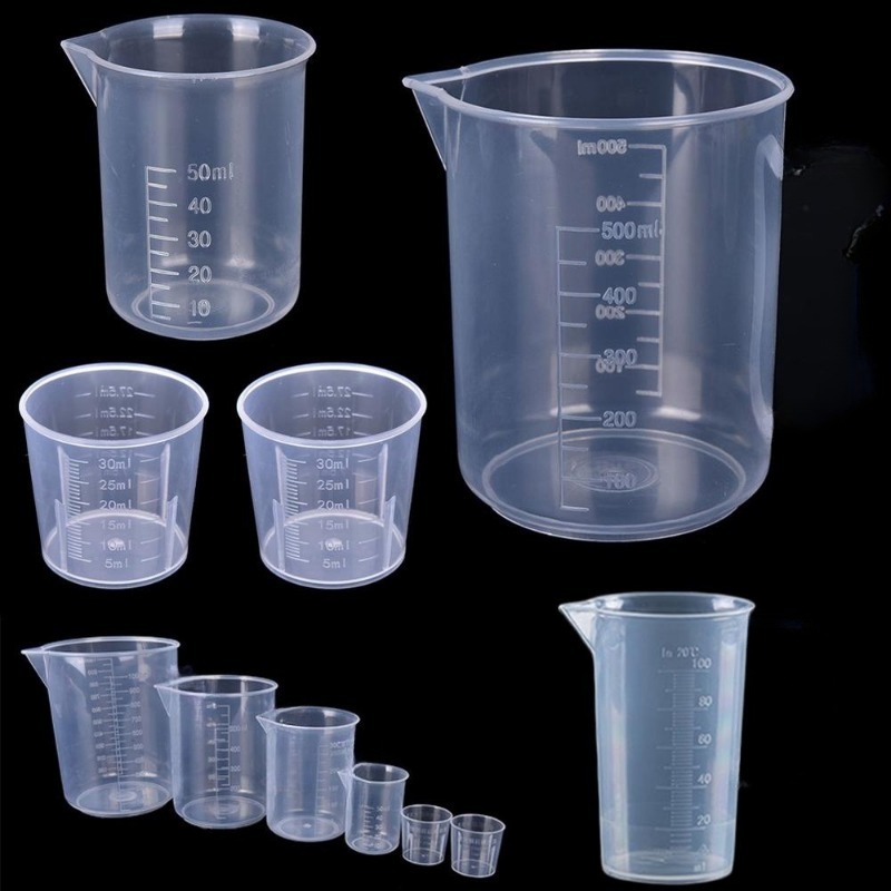 Zestaw 6 plastikowych miarek - – Camping Cooking Tool Set recenzja i cena