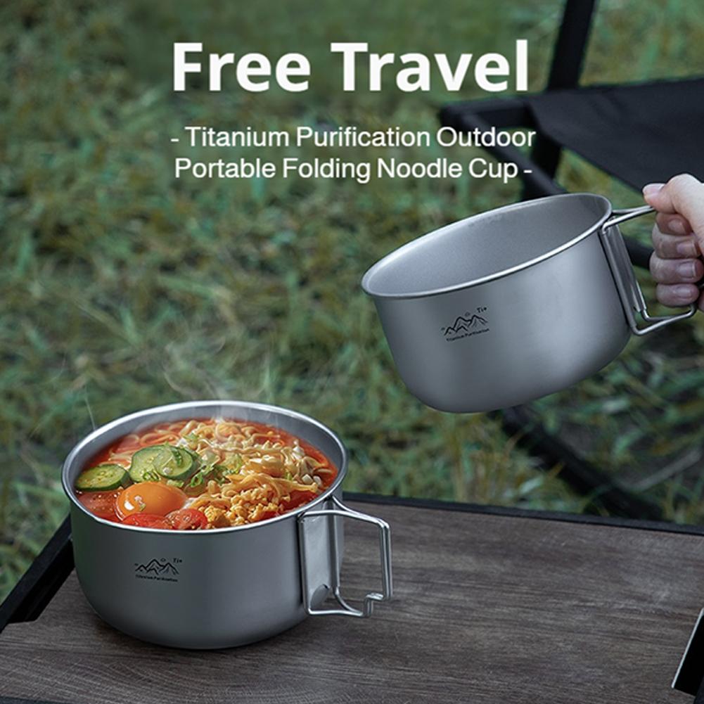 Ultralekkie tytanowe naczynia  – Camping Cooking Cylinder recenzja i cena