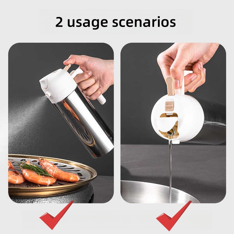 Butelka na oliwę z rozpylaczem – Camping Cooking Oil Container recenzja i cena