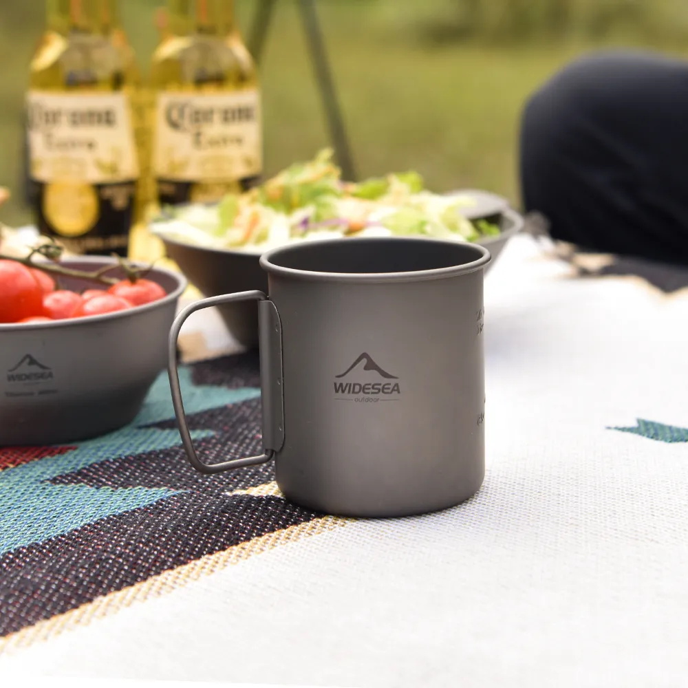 Widesea Camping Kubek Tytanowy – Camping Cooking Bundle recenzja i cena