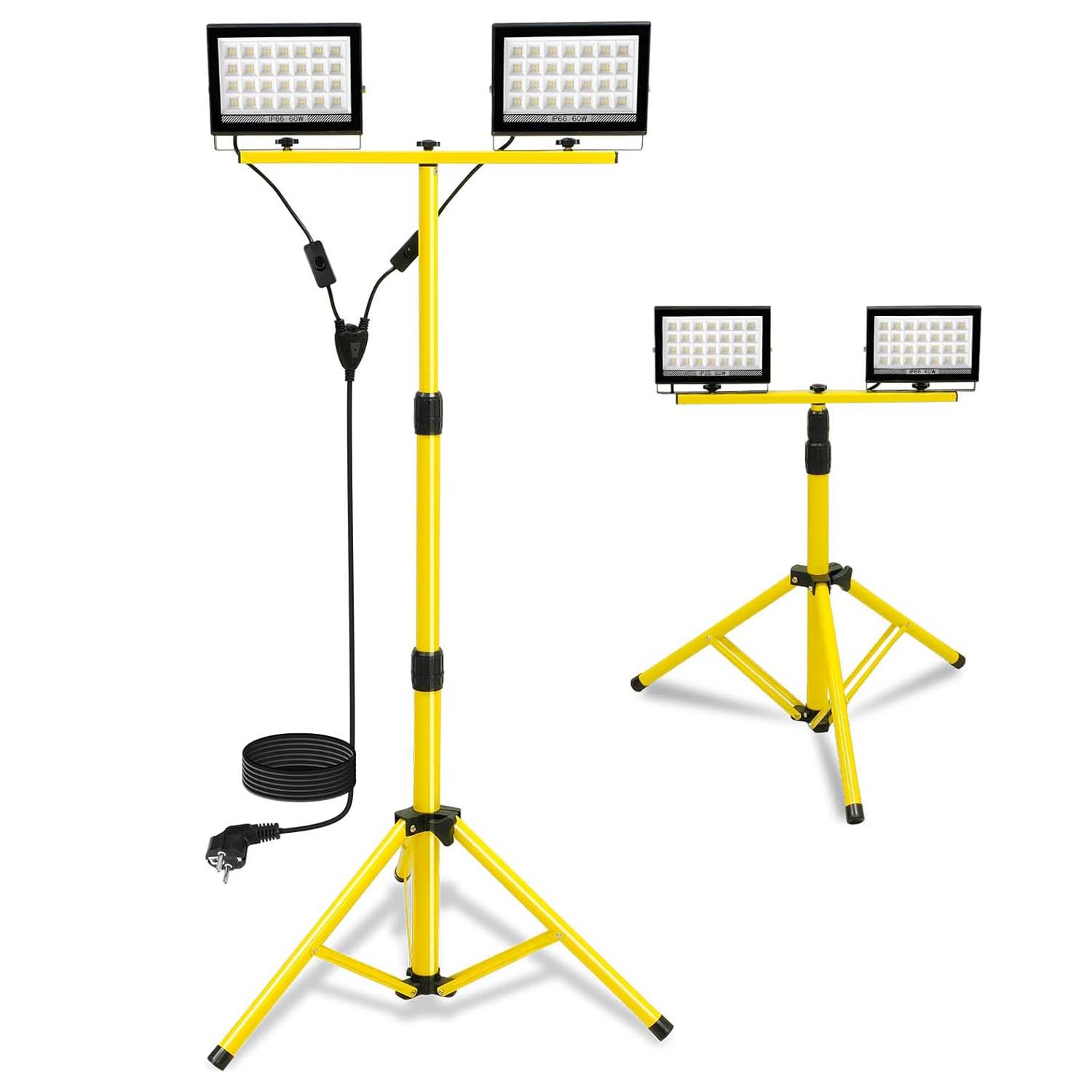 Lampa robocza LED ze statywem, – Camping Cooking Tripod recenzja i cena