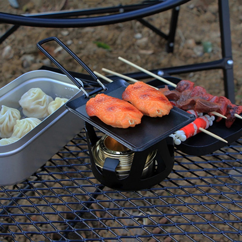 Patelnia do grillowania na kem – Camping Cooking System recenzja i cena