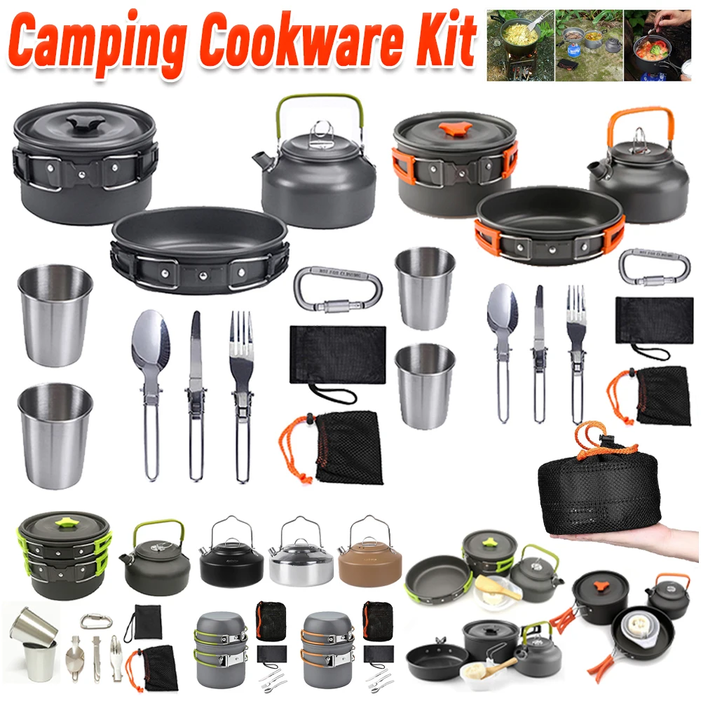 Zestaw naczyń kempingowych Cza – Camping Cooking Sets recenzja i cena