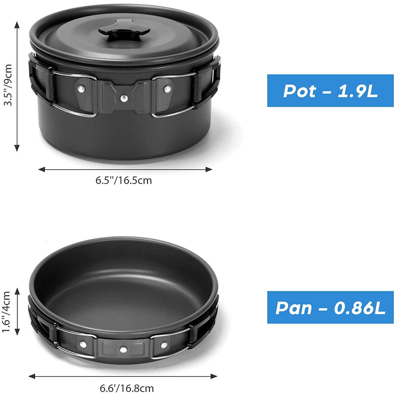 1 Zestaw Naczyń Kempingowych n – Camping Cooking Cup recenzja i cena