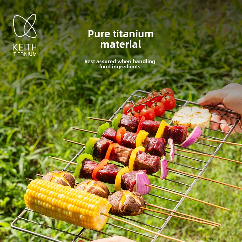 KEITH siatka na grilla z czyst – Camping Cooking Rack recenzja i cena
