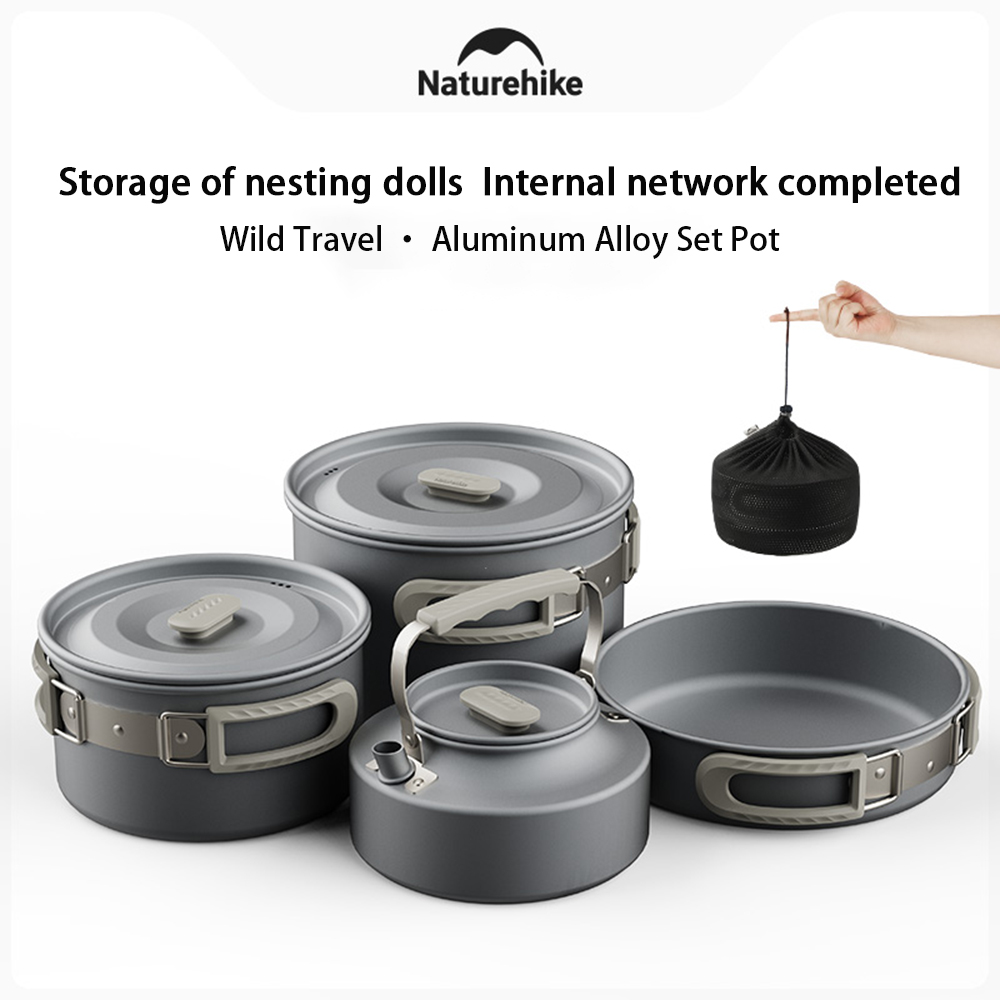 Naturehike zestaw garnków outd – Camping Cooking System recenzja i cena