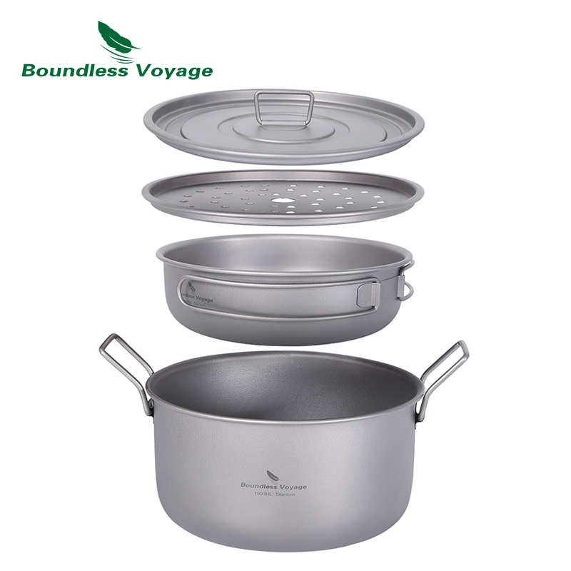 Boundless Voyage Camping garne – Camping Cooking Bundle recenzja i cena